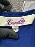 Emmelee 100% Polyester Hearts Blue Cocktail Dress Size L - photo 7