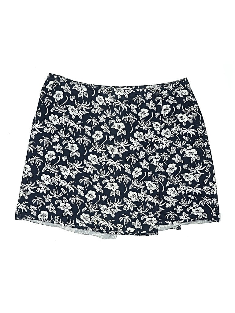 Pre-owned Dressbarn Casual Skirt In Blue