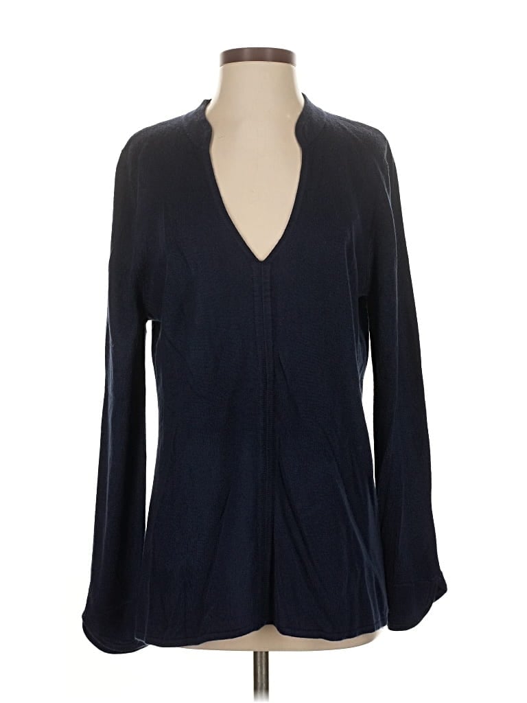 Pre-owned Coldwater Creek Cardigan Sweater In Blue