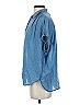 Madewell Blue Short Sleeve Blouse Size S - photo 5