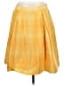 Banana Republic 100% Silk Solid Yellow Silk Skirt Size 6 - photo 1