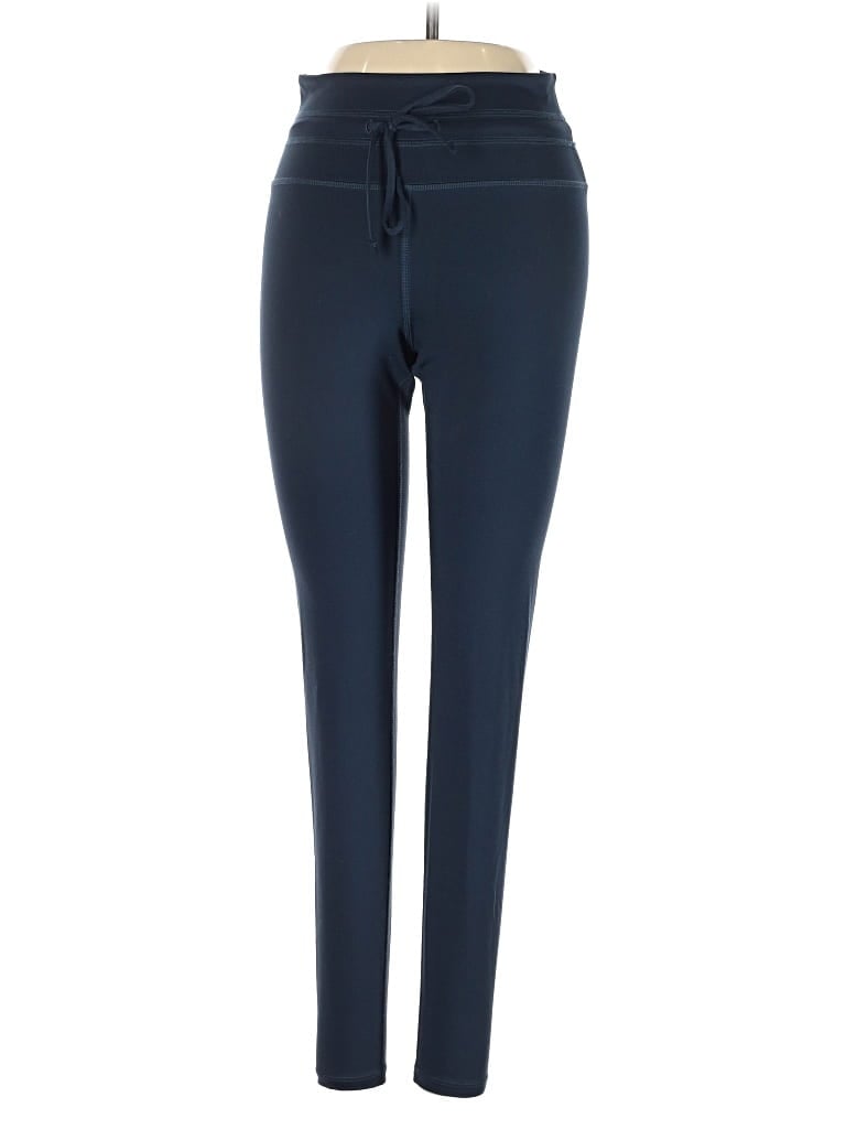 Pre-owned Girlfriend Collective Active Pants In Blue