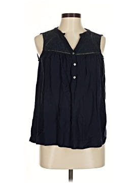 Always Indigo Sleeveless Blouse