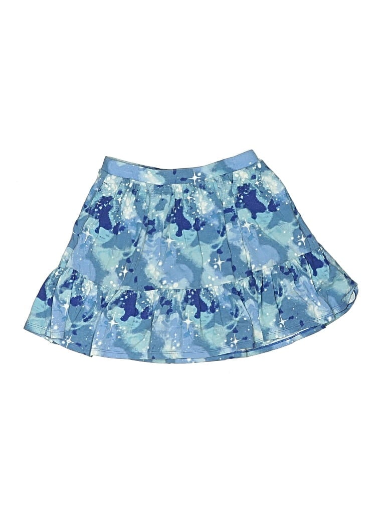 Pre-owned Lands' End Kids' Active Skirt In Blue