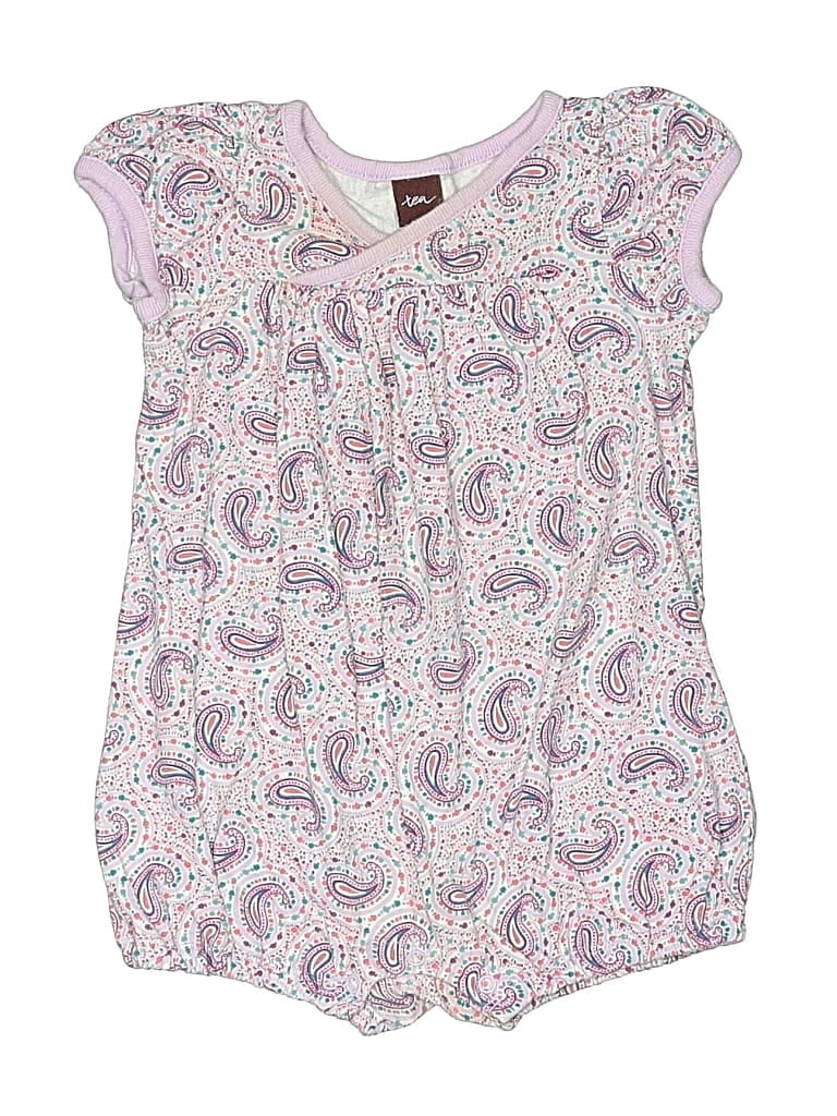 Pre-owned Tea Babies' Short Sleeve Outfit In Purple