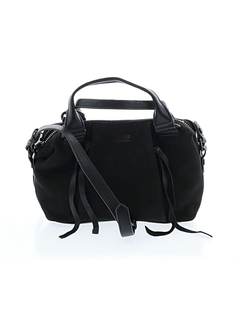 Pre-owned Aimee Kestenberg Leather Satchel In Black