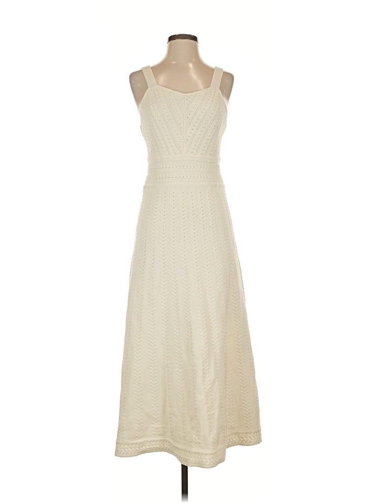 Pre-owned Haute Hippie Casual Dress In White
