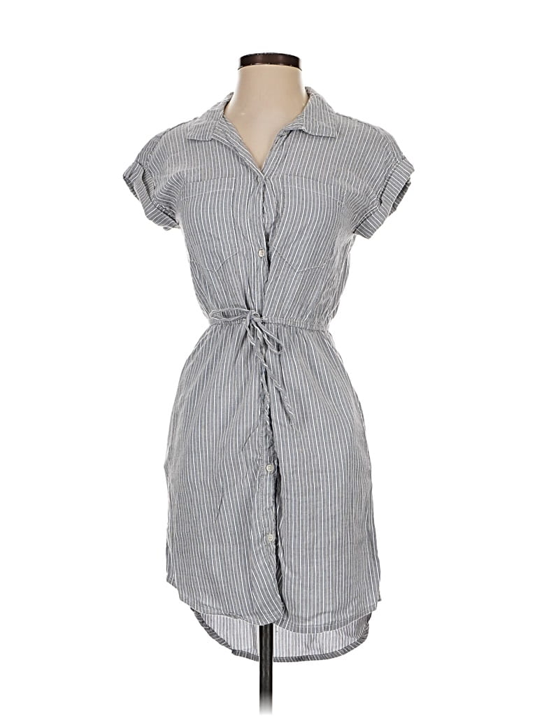 Pre-owned Japna Casual Dress In Gray