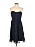 J.Crew 100% Silk Solid Blue Cocktail Dress Size 6 - photo 1