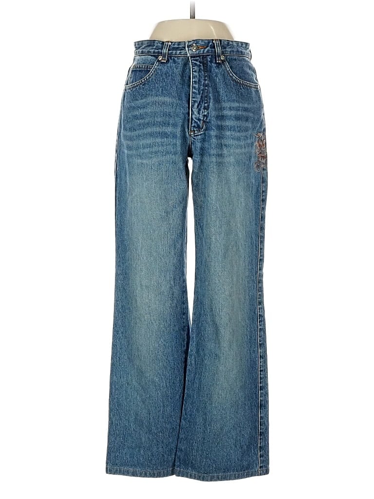 Pre-owned Burberry Jeans In Blue