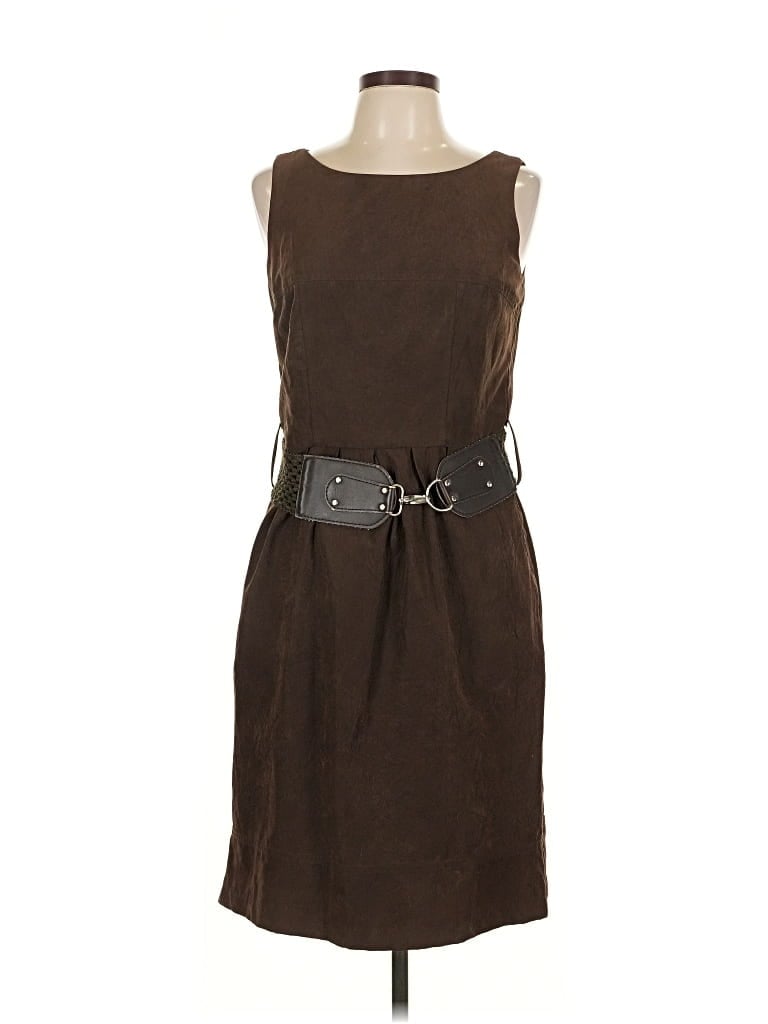 Pre-owned Rabbit Rabbit Rabbit Designs Casual Dress In Brown