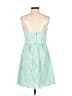 David's Bridal 100% Polyester Green Cocktail Dress Size 6 - photo 2
