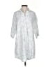 Madewell Silver 3/4 Sleeve Button-Down Shirt Size XXS - photo 1