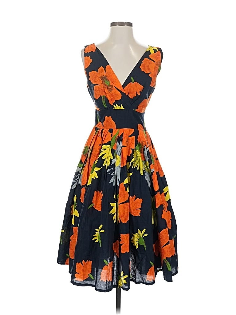 Pre-owned Aryeh Cocktail Dress In Orange
