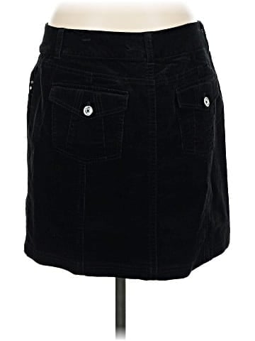 White House Black Market Denim Skirt (view 2)
