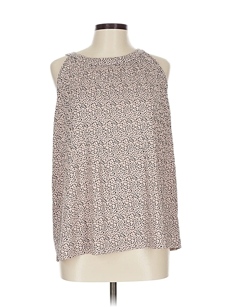 Pre-owned Adrianna Papell Sleeveless Blouse In Pink