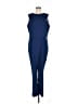 Antonio Melani Solid Blue Jumpsuit Size 14 - photo 1