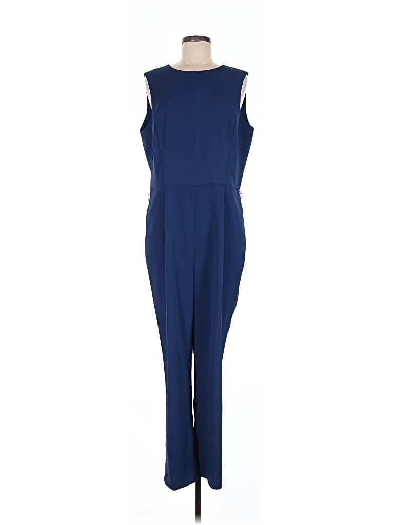 Pre-owned Antonio Melani Jumpsuit In Blue