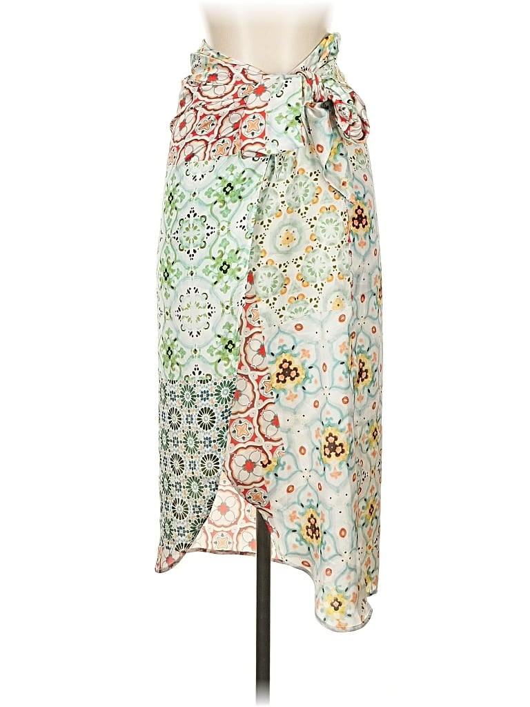 Pre-owned Zara Casual Skirt In Green