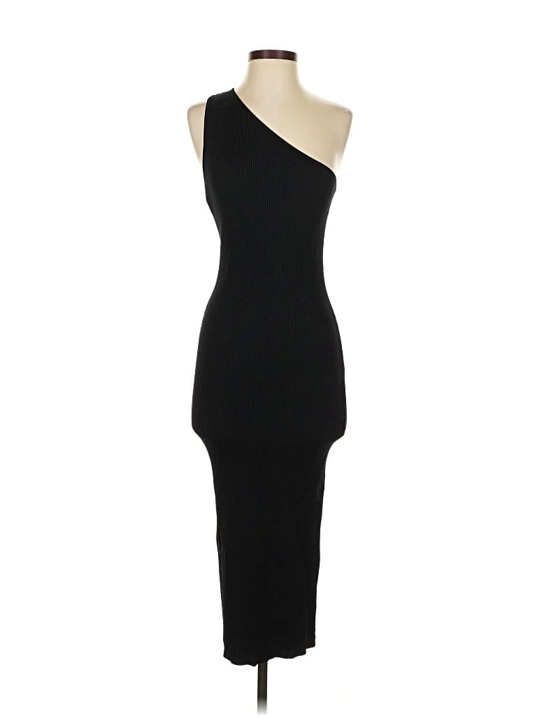 Pre-owned Zara Cocktail Dress In Black
