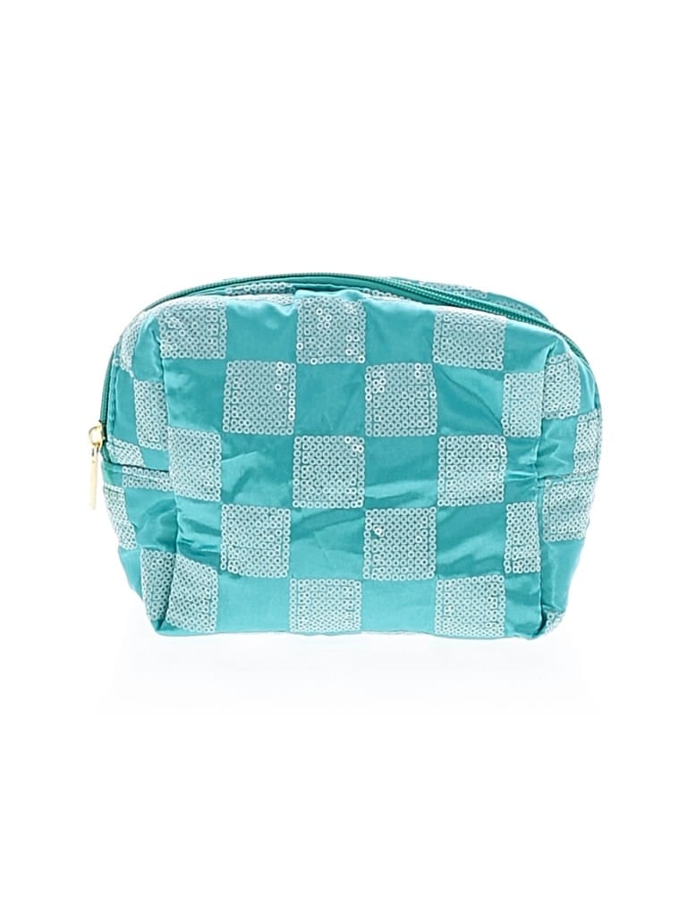 Pre-owned Unbranded Makeup Bag In Blue
