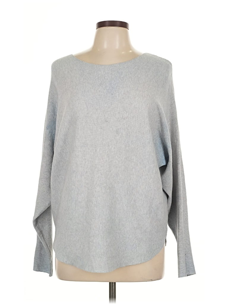 Pre-owned Vila Milano Pullover Sweater In Gray