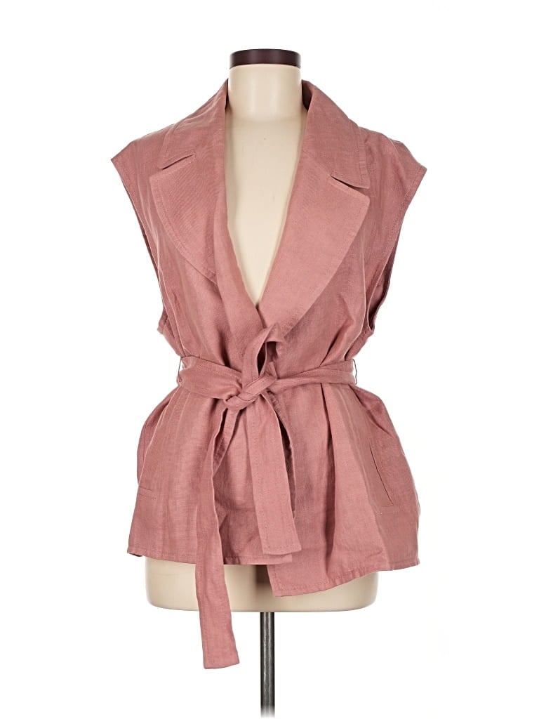 Pre-owned Zara Vest In Pink