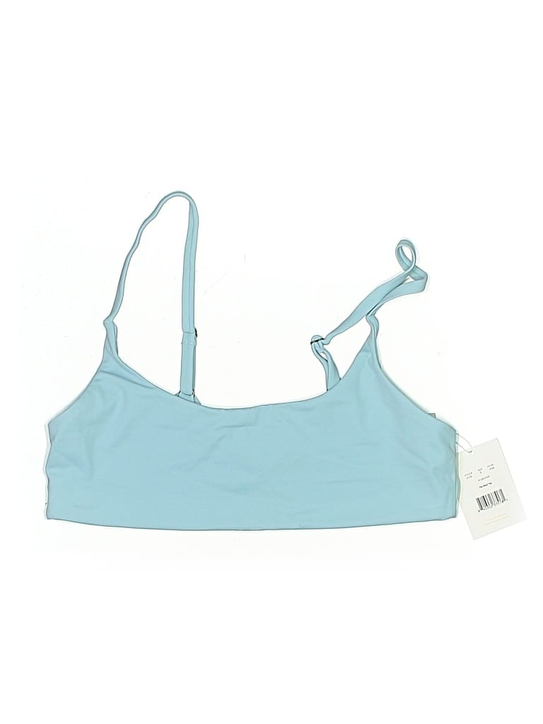 Andie Swimsuit Top Blue Swimwear