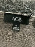 AGB Gray 3/4 Sleeve Top Size M - photo 7