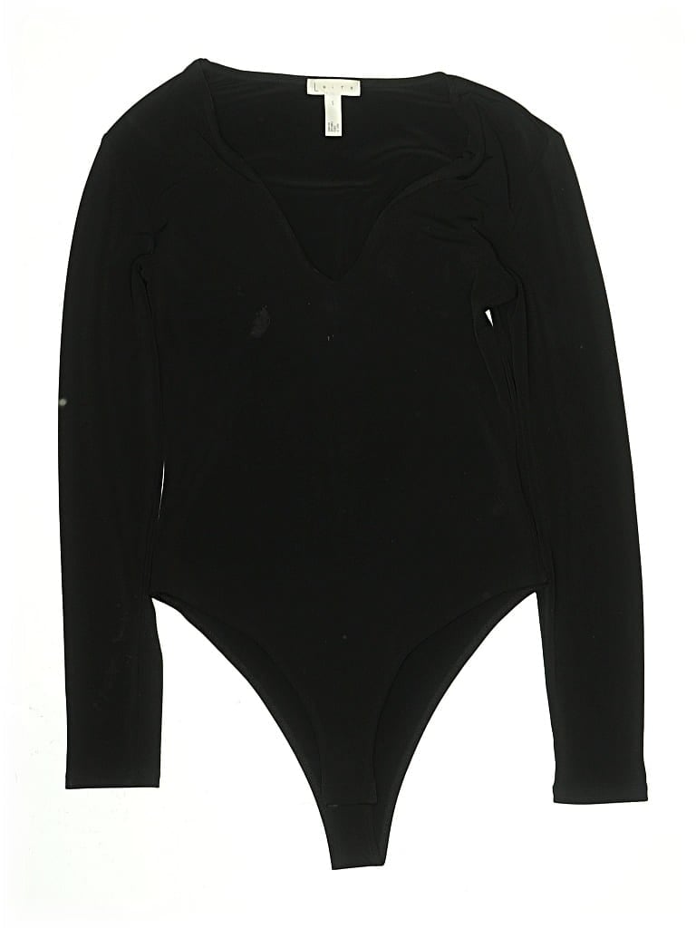 Pre-owned Leith Bodysuit In Black