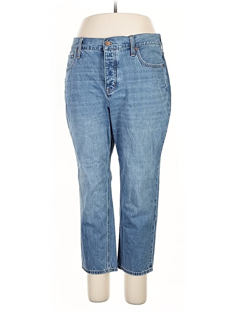 Pre-owned J.crew Factory Store Jeans In Blue