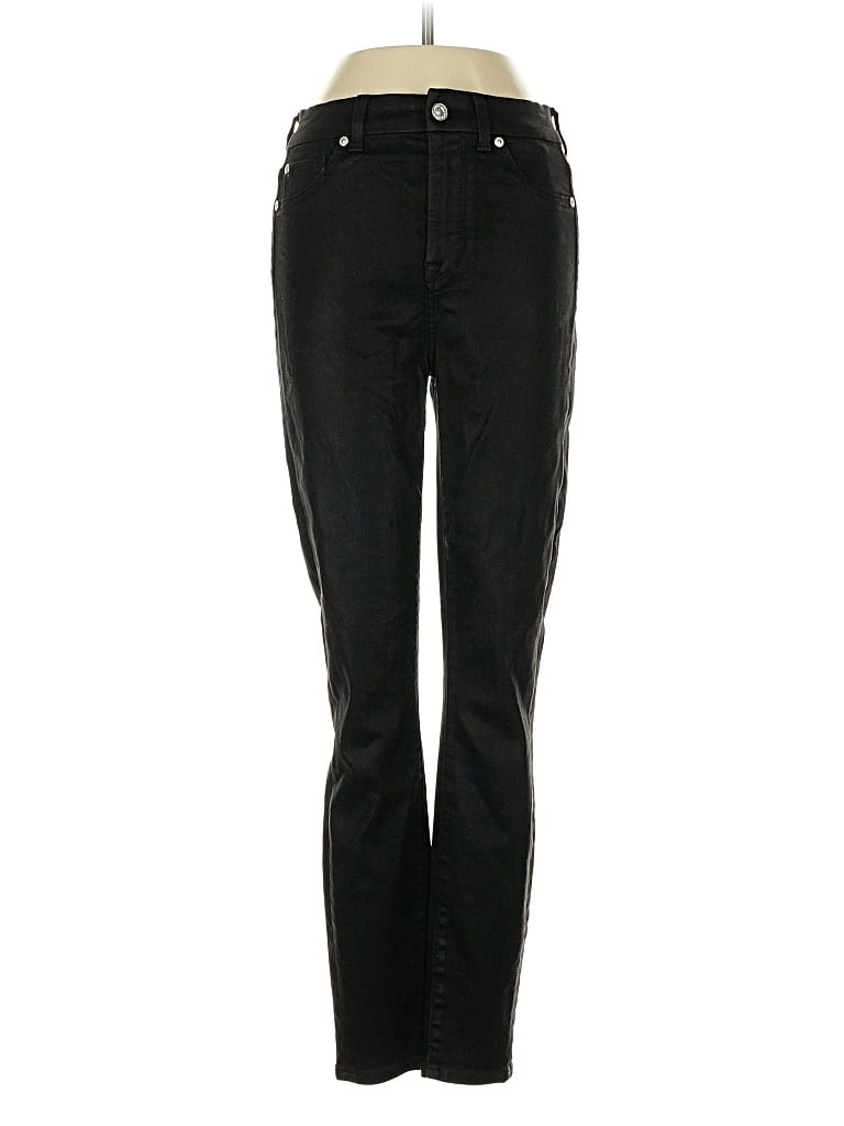 Pre-owned 7 For All Mankind Jeans In Black