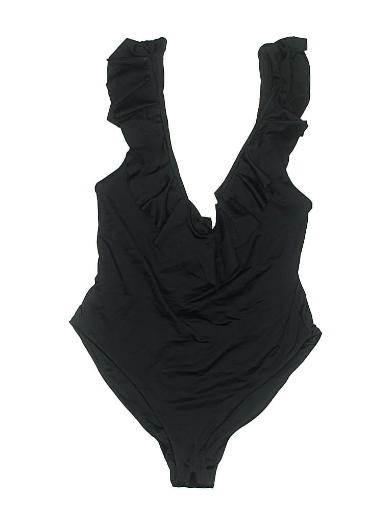 Pre-owned Eberjey One Piece Swimsuit In Black