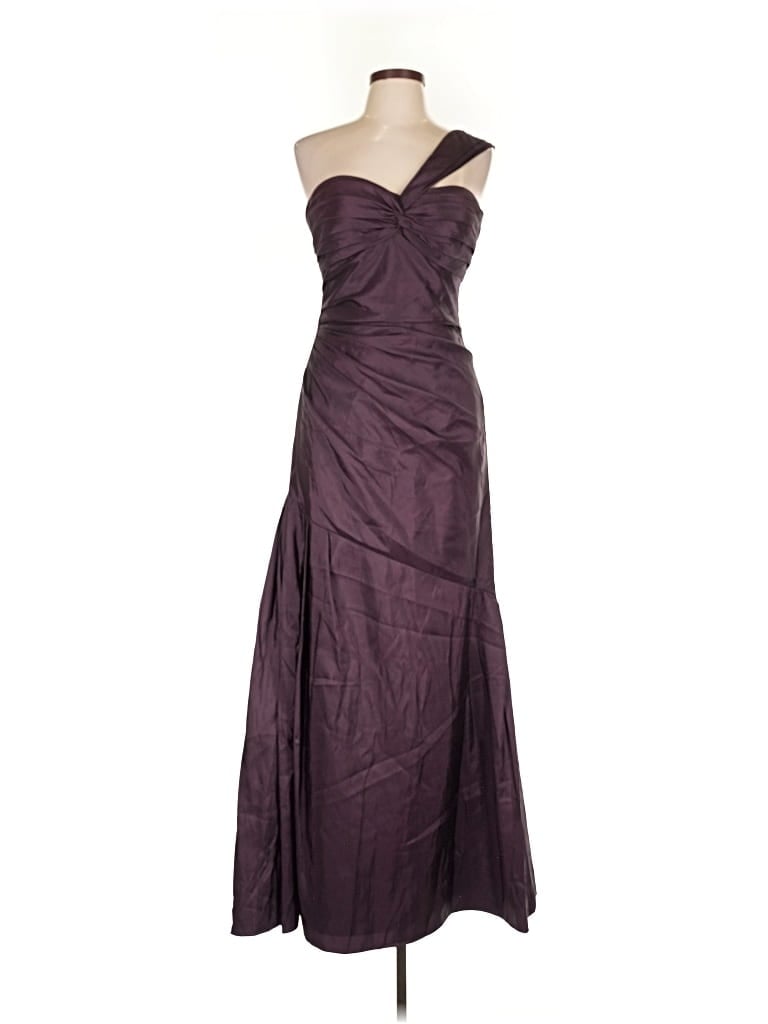 Pre-owned Bill Levkoff Cocktail Dress In Purple