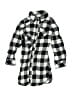 Justice 100% Viscose Checkered-gingham Black Dress Size 6 - photo 1