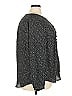 Torrid 100% Polyester Black Long Sleeve Blouse Size 3X Plus (3) - photo 4