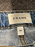 FRAME Blue Denim Shorts Size 28 waist - photo 3