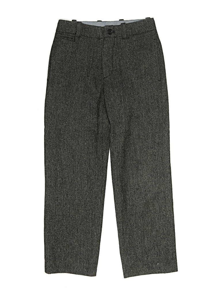 Pre-owned Crewcuts Kids' Wool Pants In Gray