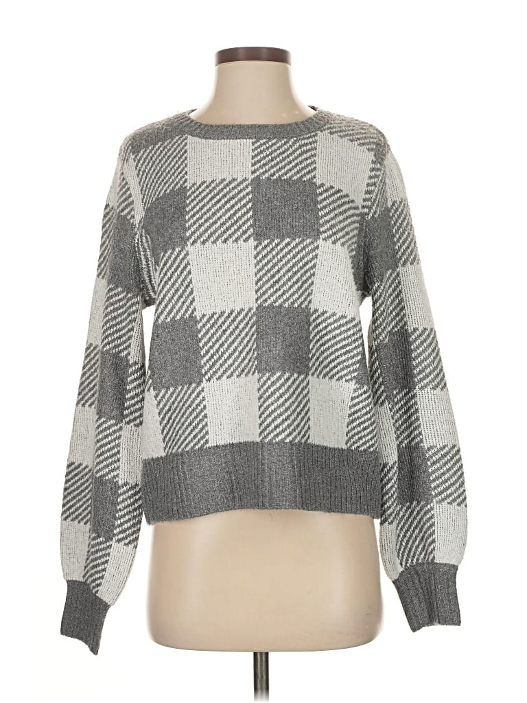 Pre-owned Workshop Republic Clothing Pullover Sweater In Gray