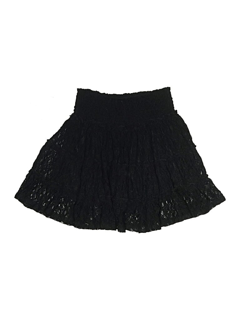 Pre-owned Pink Lily Casual Skirt In Black