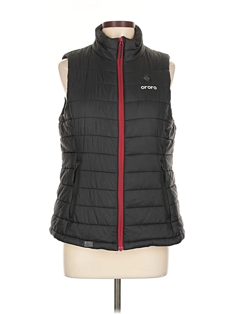 Pre-owned Oroton Vest In Black