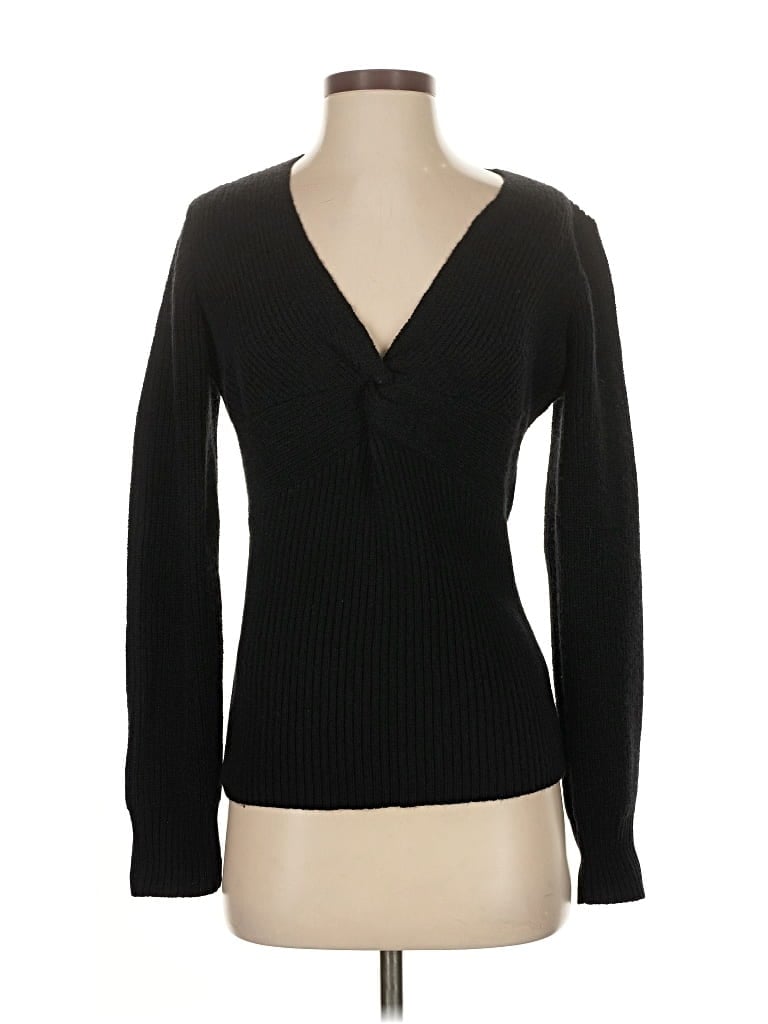 Pre-owned Unbranded Cardigan Sweater In Black