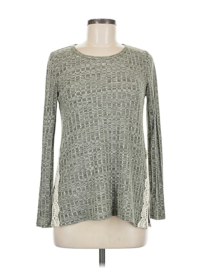 Pre-owned Rewind Long Sleeve T-shirt In Gray