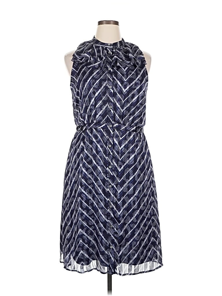 Pre-owned Banana Republic Casual Dress In Blue
