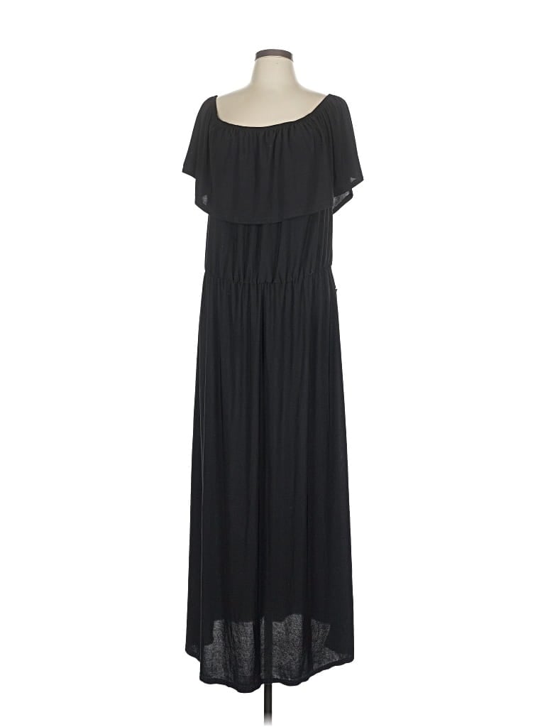 Pre-owned Ashley Stewart Casual Dress In Black