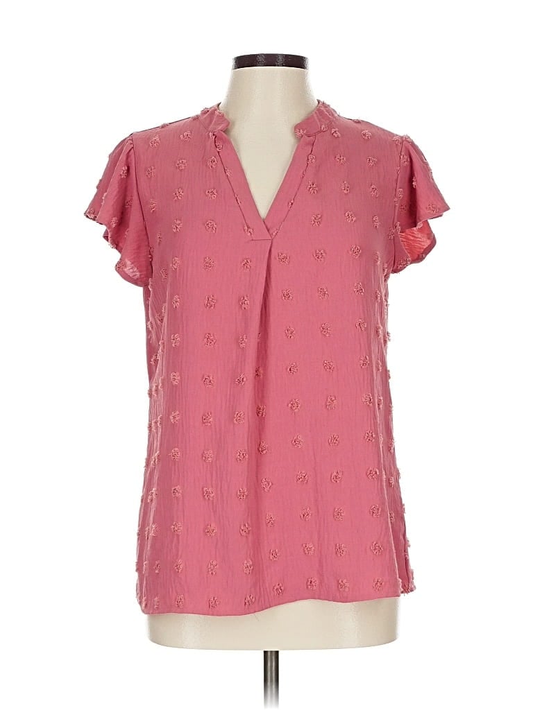 Pre-owned Blooming Jelly Short Sleeve T-shirt In Pink