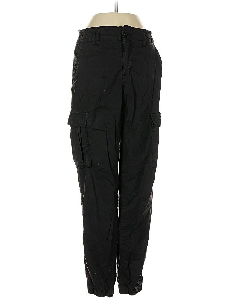 Pre-owned American Eagle Outfitters Cargo Pants In Black