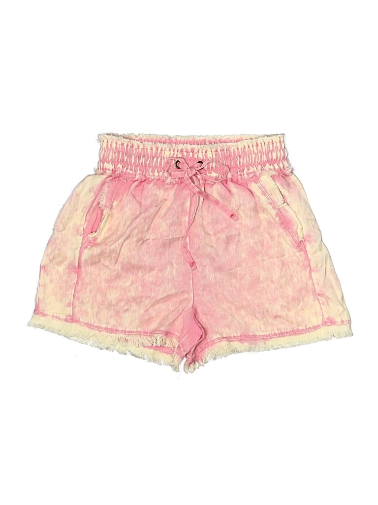 Pre-owned Zenana Shorts In Pink