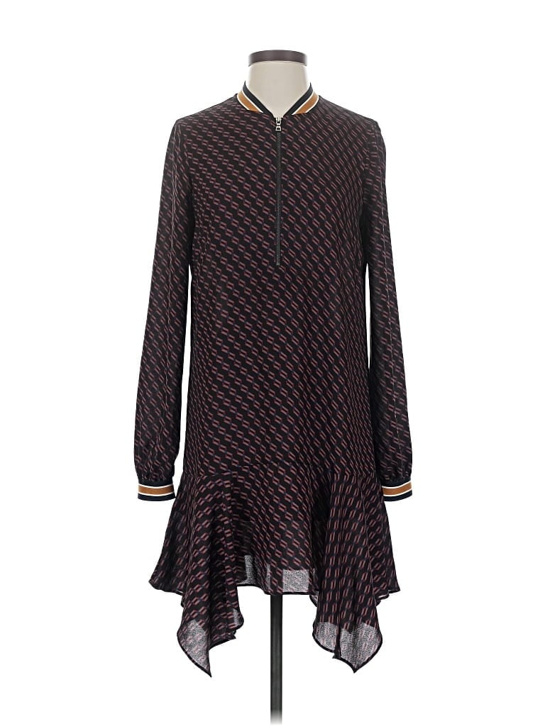 Pre-owned Bcbgmaxazria Casual Dress In Burgundy