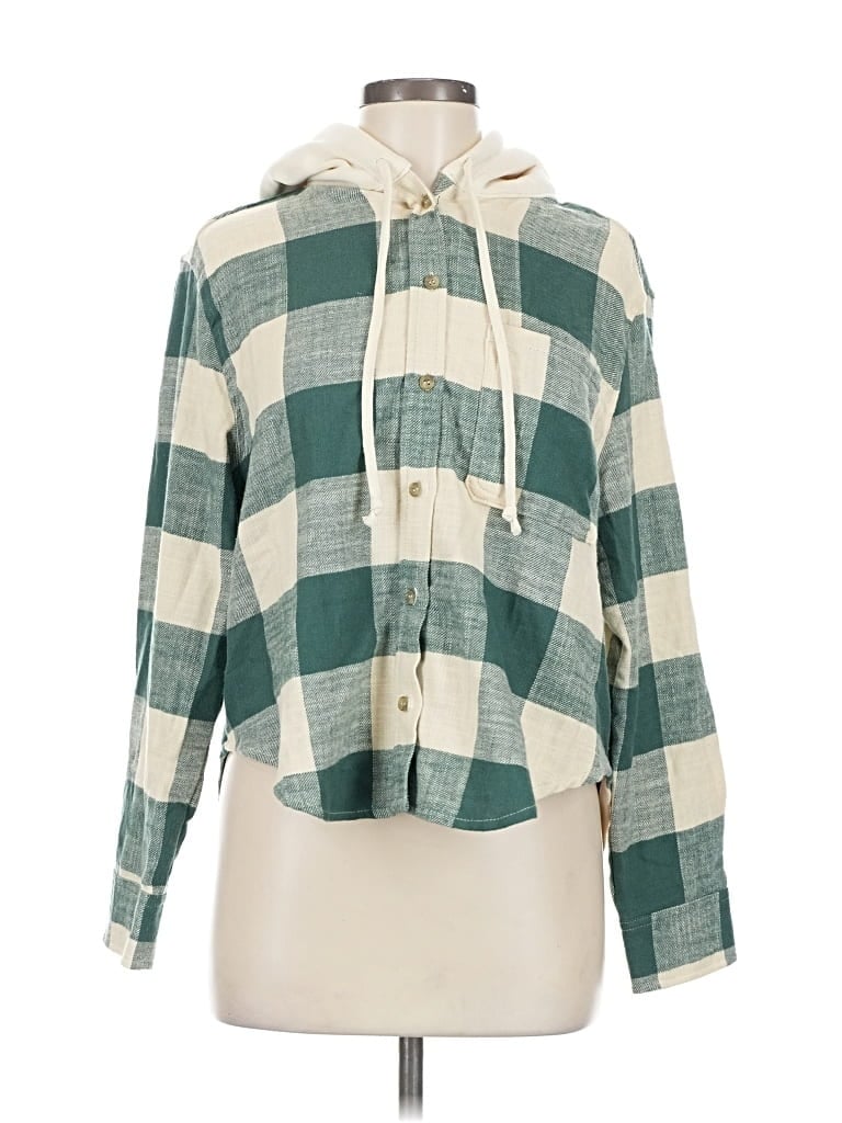 Pre-owned Love Tree Jacket In Green